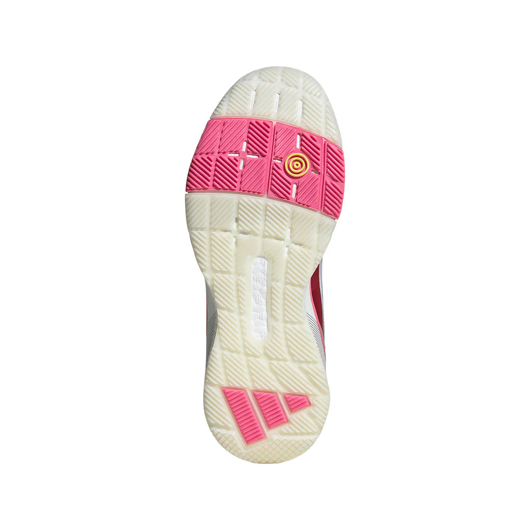 Crazyquick Padel - Ftwr White/Silver Met./Lucid Pink