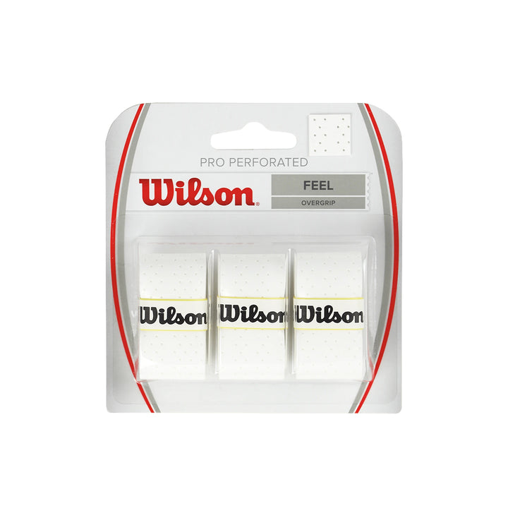 PRO OVERGRIP PERFORATED WH ,Color..  WHITE