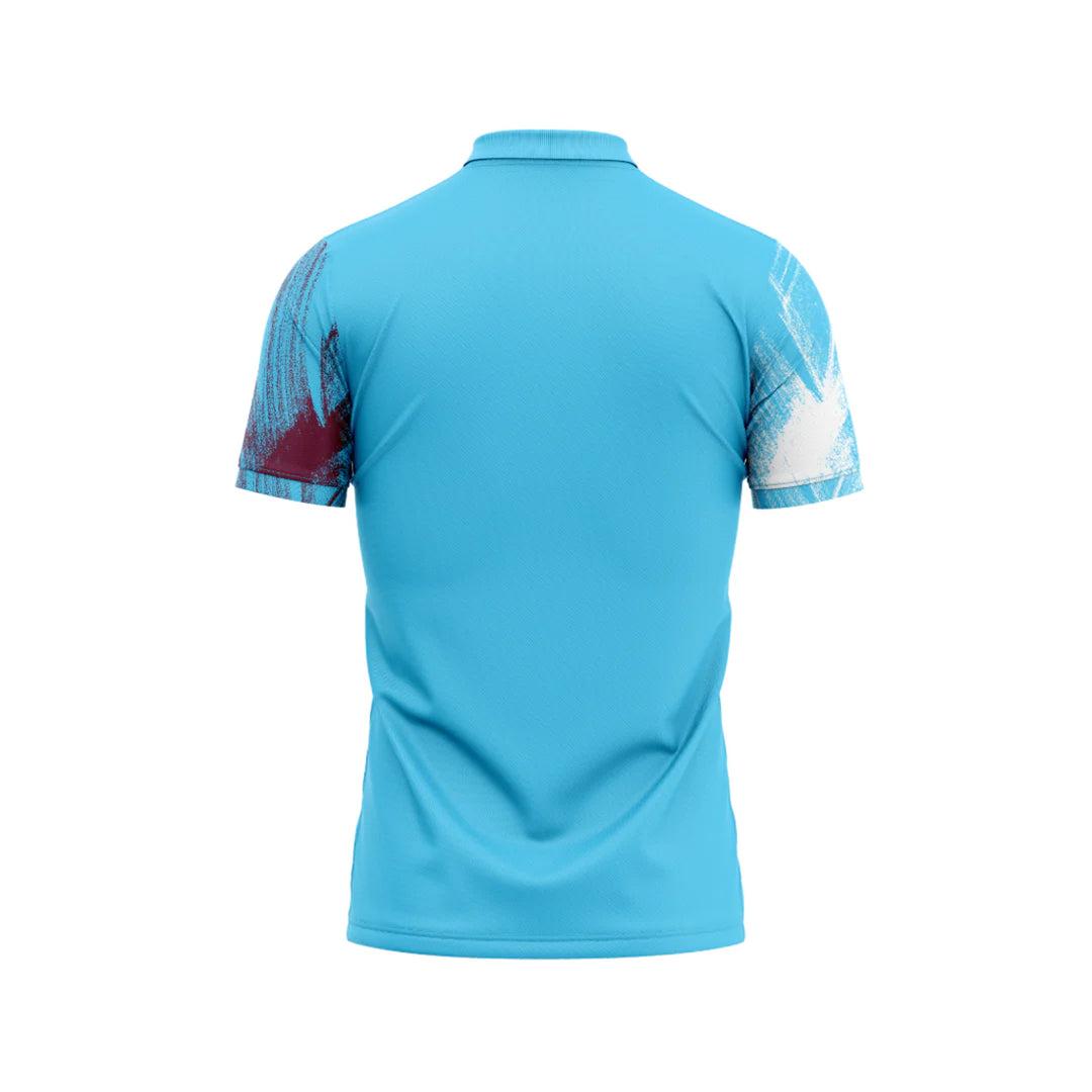 Wings BlueWave Dri-Fit Padel T-Shirt - Blue