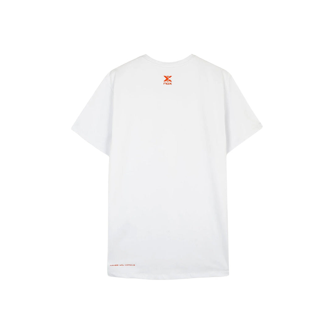 MEN'S TEAM REGULAR WHITE T-SHIRT