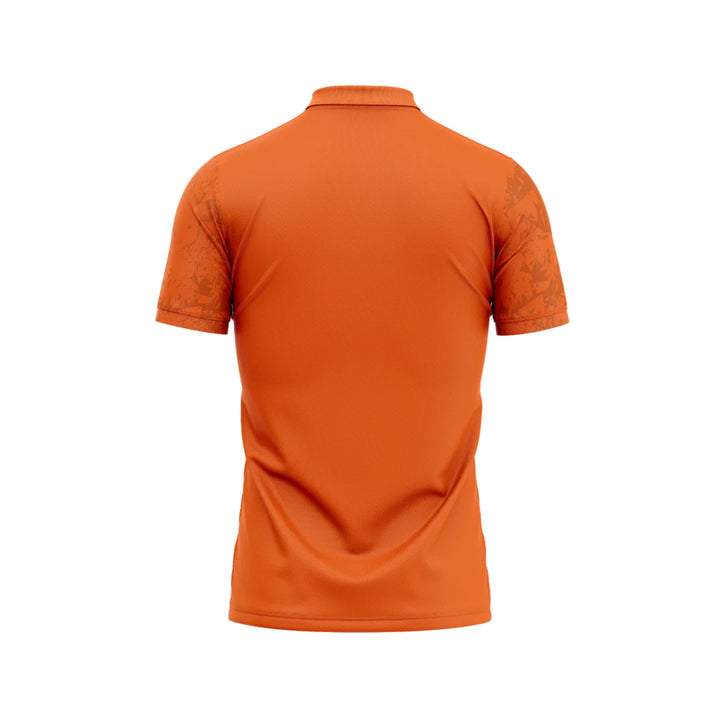 Wings Marble Dri-Fit Padel T-Shirt - Orange