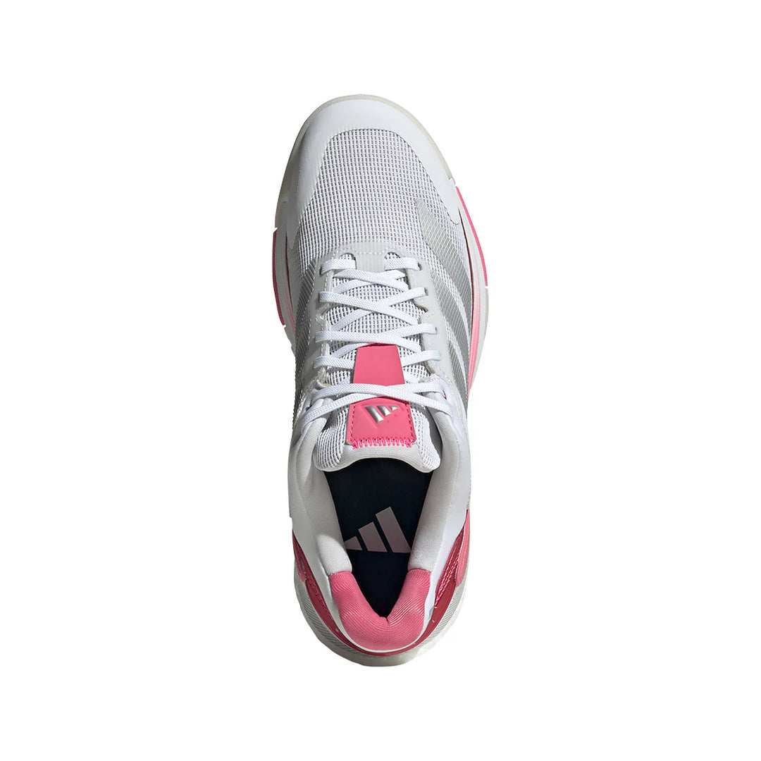 Crazyquick Padel - Ftwr White/Silver Met./Lucid Pink