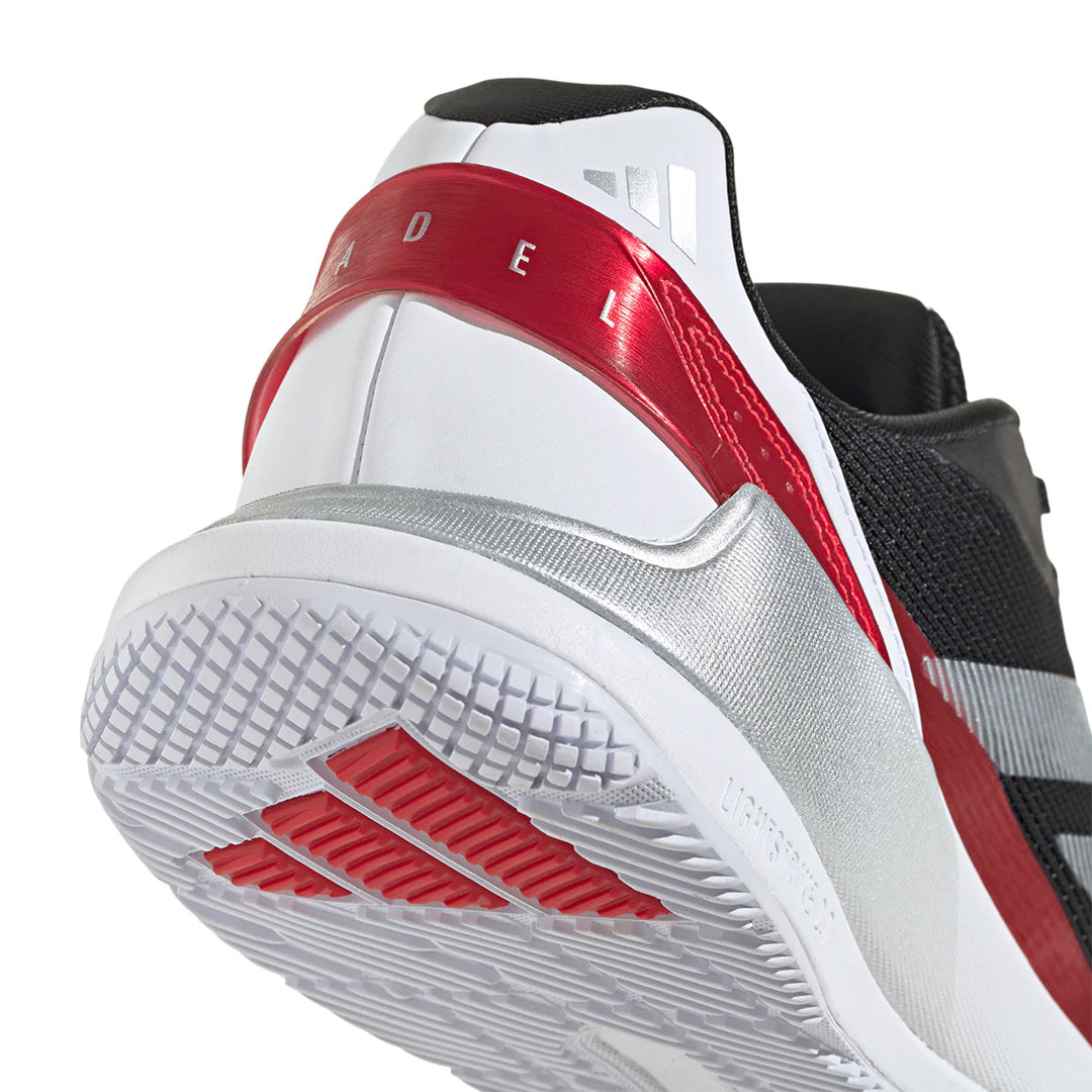 Crazyquick Ls Padel - Core Black/Silver Met./Lucid Red