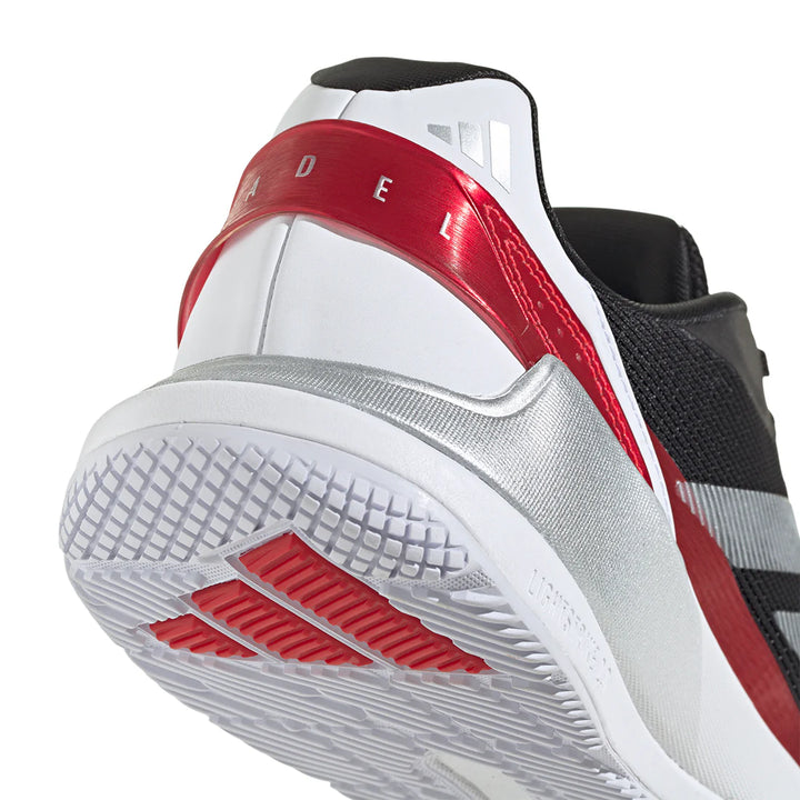 Crazyquick Ls Padel - Core Black/Silver Met./Lucid Red