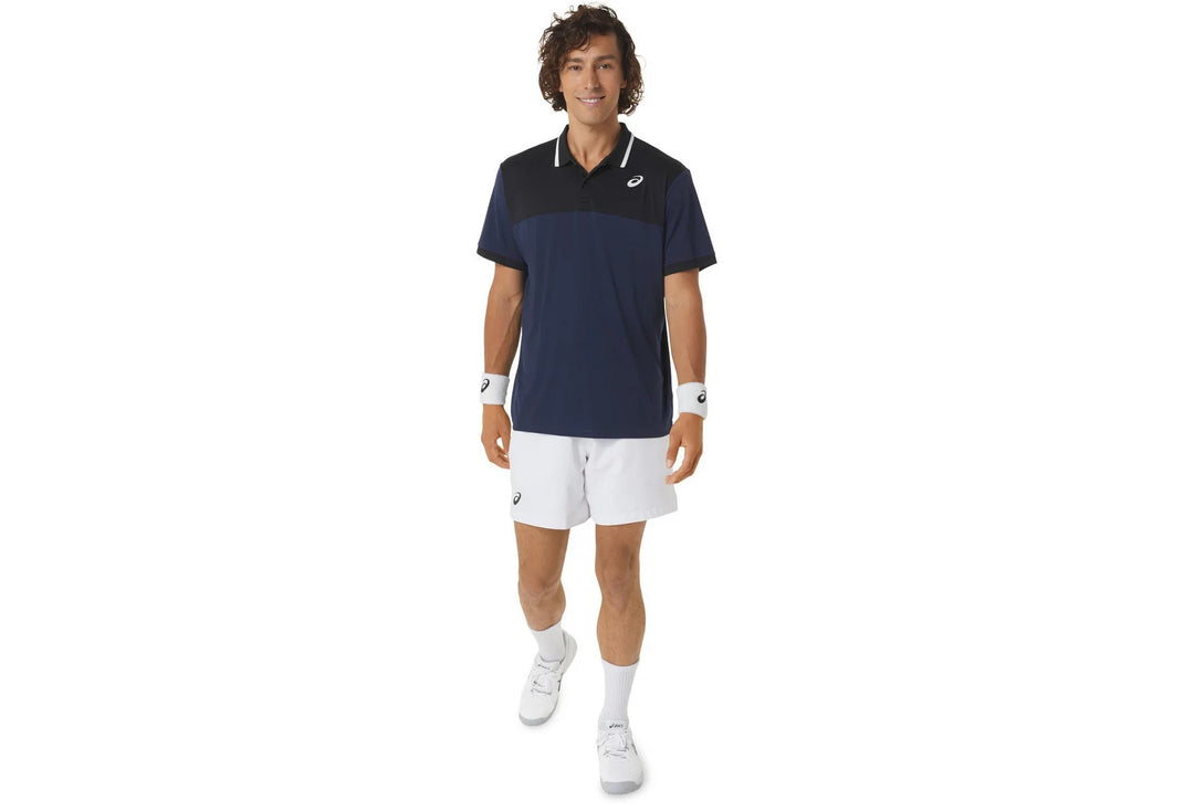 MEN COURT POLO SHIRT (MIDNIGHT/PERFORMANCE BLACK)