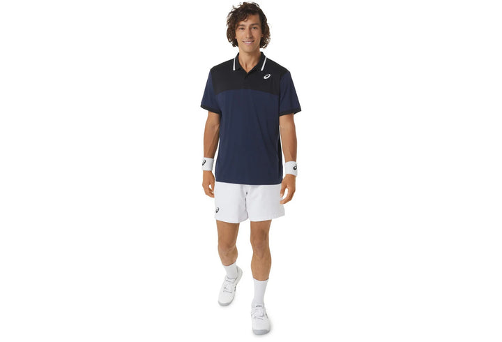 MEN COURT POLO SHIRT (MIDNIGHT/PERFORMANCE BLACK)