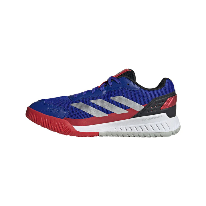 Courtquick Padel - Lucid Blue/Silver Met./Lucid Red