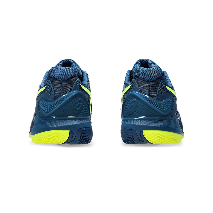GEL-RESOLUTION 9 CLAY - MAKO BLUE/SAFETY YELLOW