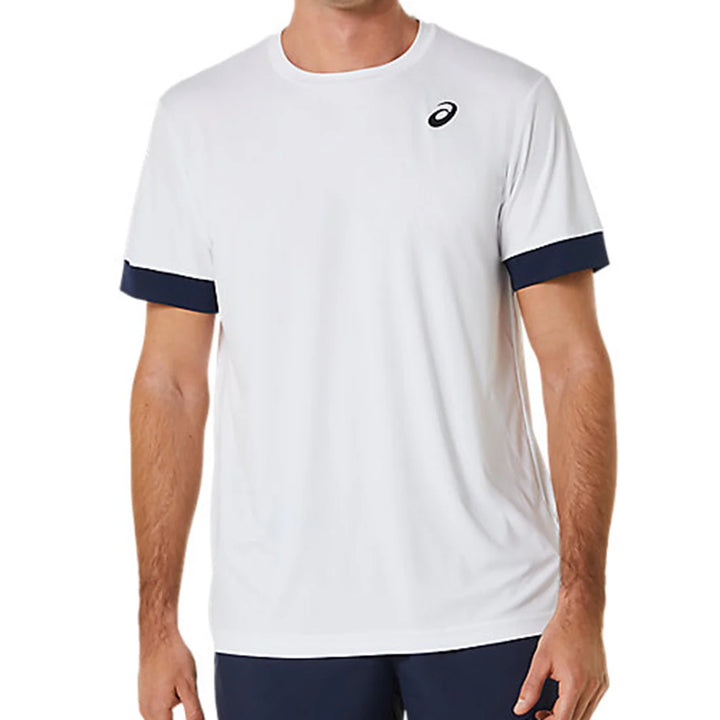 Men Court Ss Top - Brilliant White/Midnight
