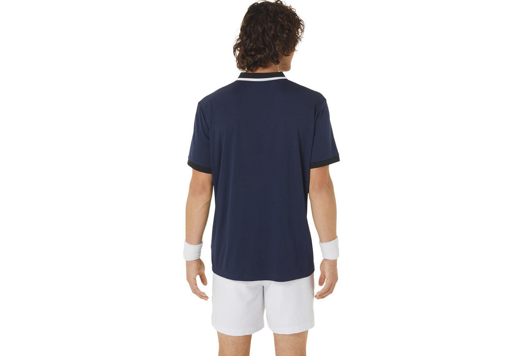 MEN COURT POLO SHIRT (MIDNIGHT/PERFORMANCE BLACK)