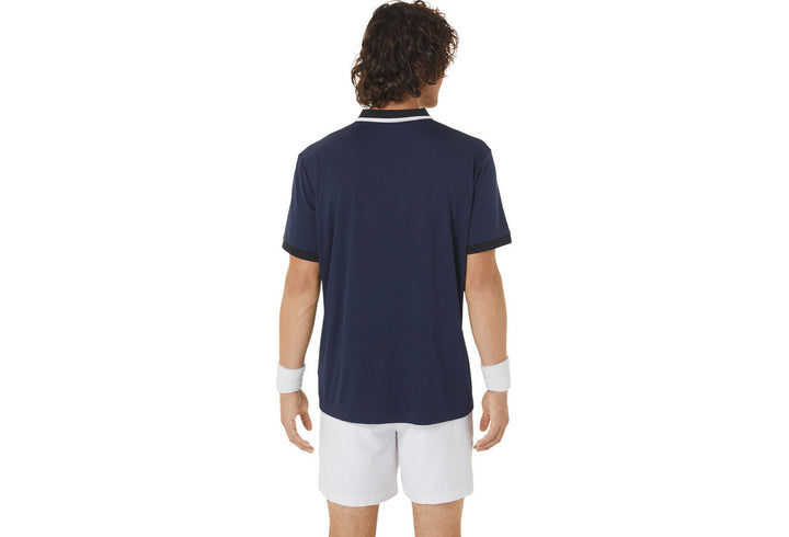 MEN COURT POLO SHIRT (MIDNIGHT/PERFORMANCE BLACK)