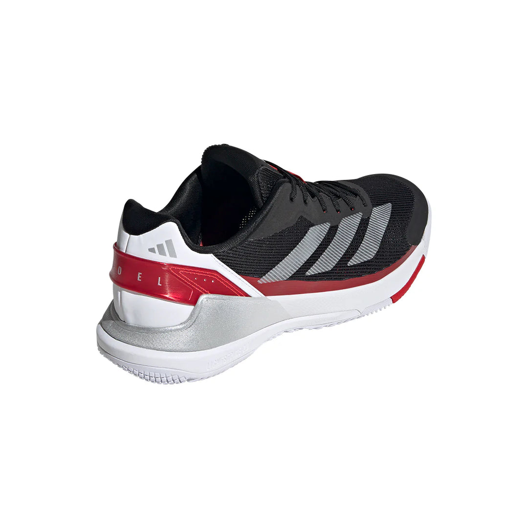 Crazyquick Ls Padel - Core Black/Silver Met./Lucid Red