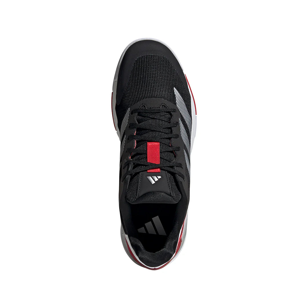 Crazyquick Ls Padel - Core Black/Silver Met./Lucid Red