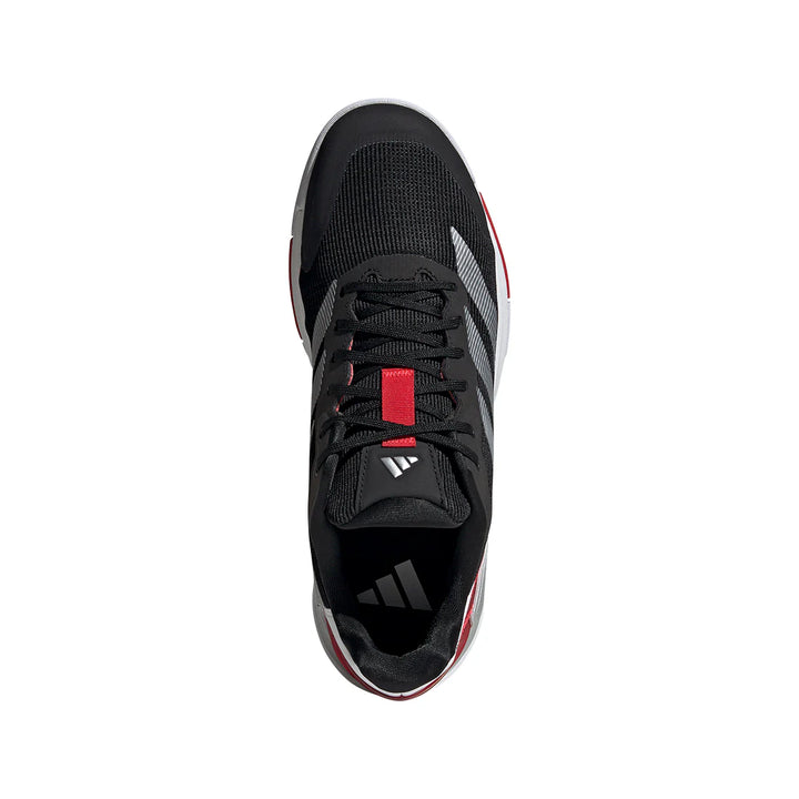 Crazyquick Ls Padel - Core Black/Silver Met./Lucid Red