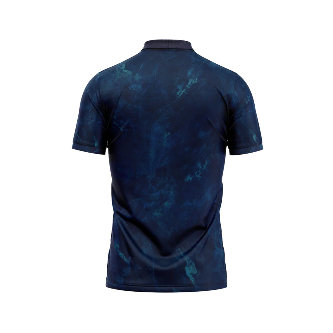 Wings AquaTide Dri-Fit Padel T-Shirt - Dark Blue