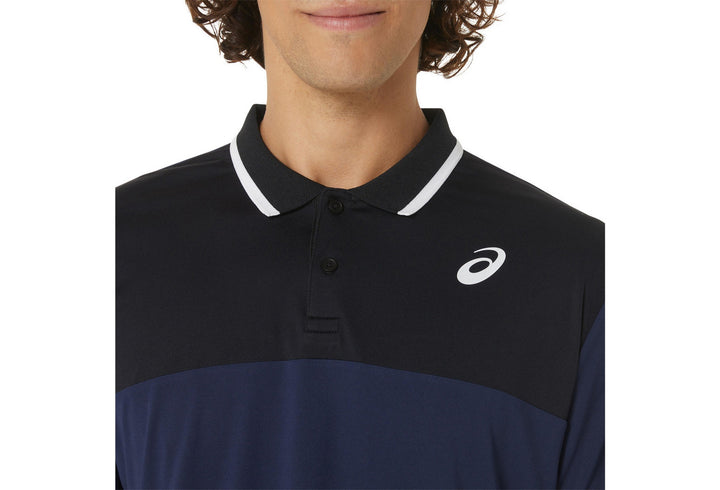 MEN COURT POLO SHIRT (MIDNIGHT/PERFORMANCE BLACK)